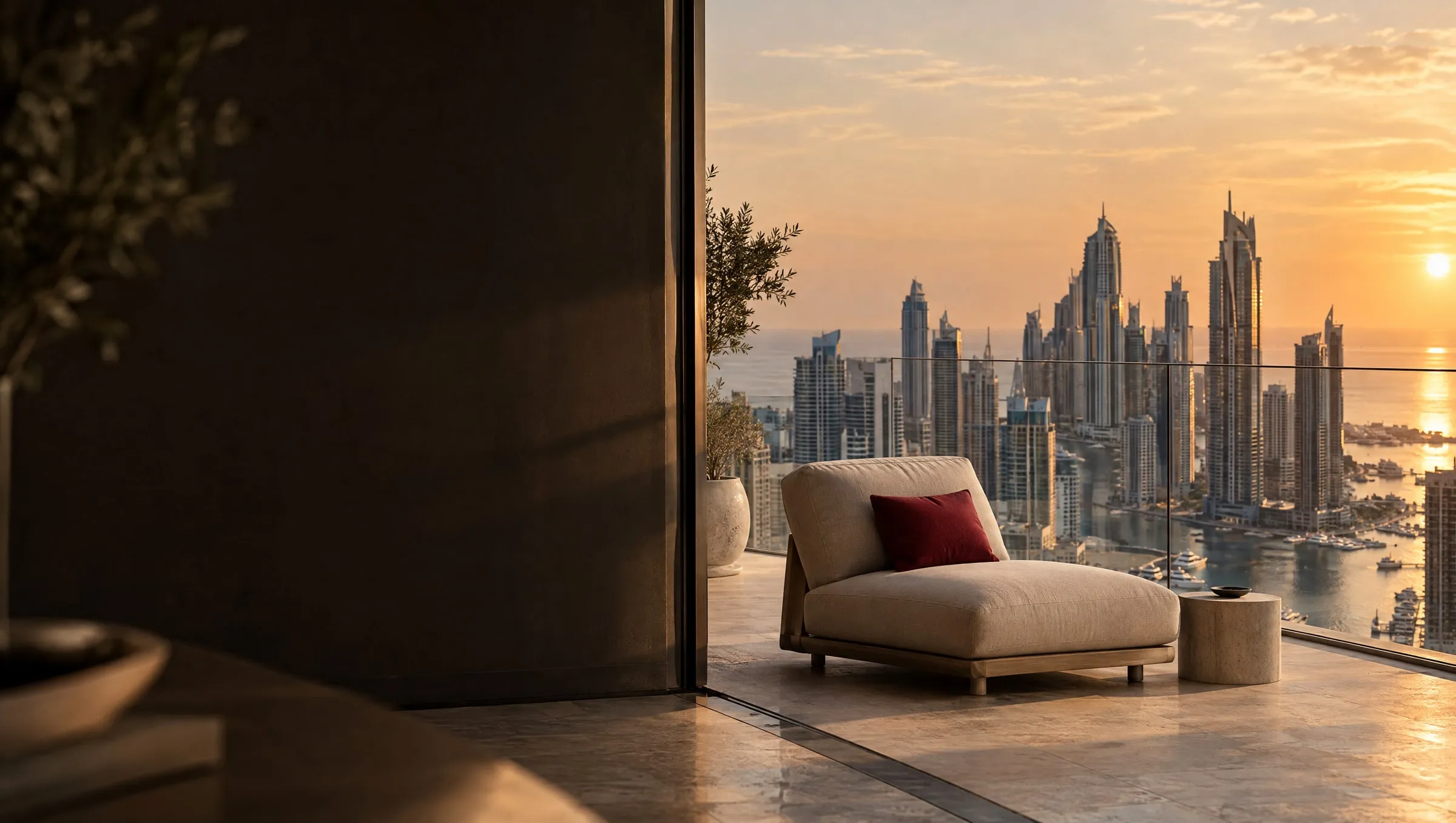 Immeubles résidentiels et tours de bureaux à Dubaï