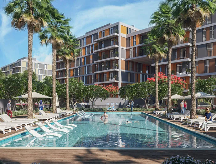 Espace de vie intérieur d’un logement à Dubaï