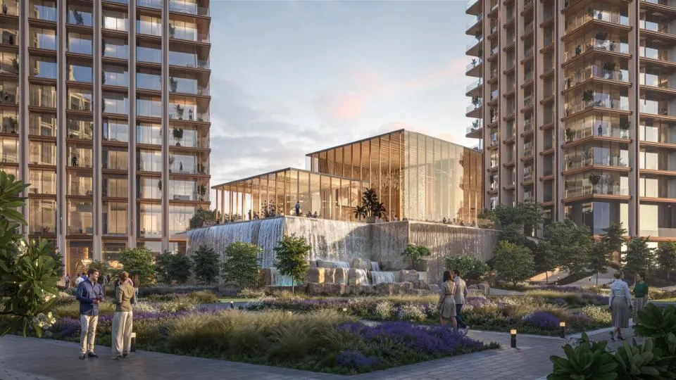 Vue du programme The Residences, DIFC Zabeel District