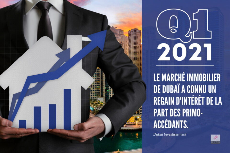 Marché immobilier de Dubaï Q1 2021 : un premier trimestre très encourageant