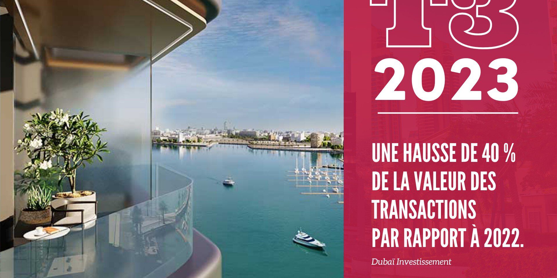 Le Marché Immobilier de Dubaï Enregistre une Hausse de 40% au T3 2023 cover Le Marché Immobilier de Dubaï Enregistre une Hausse de 40% au T3 2023 cover