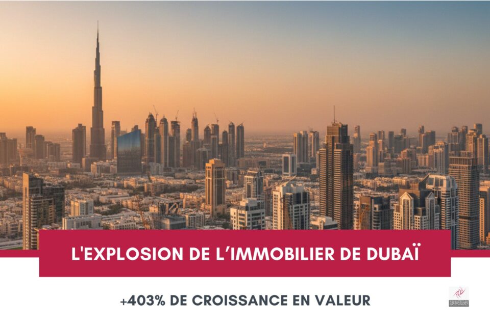 L'Explosion du Marché Immobilier de Dubaï : +403% de Croissance Entre 2019 et 2024 cover
