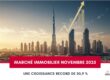 Dubaï : le Marché Immobilier Enregistre une Hausse Spectaculaire de 30,9 % en Novembre cover