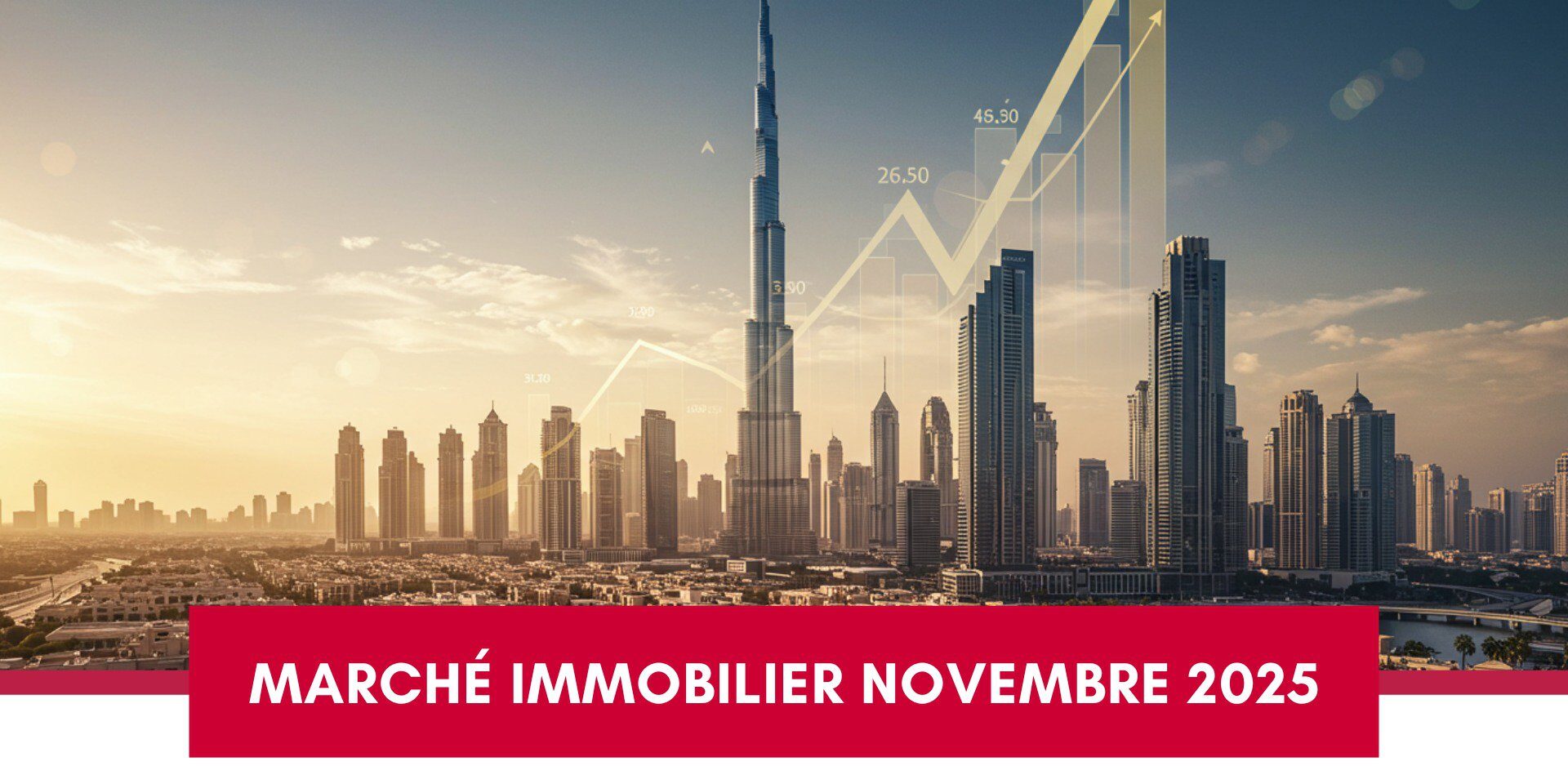 Dubaï : le Marché Immobilier Enregistre une Hausse Spectaculaire de 30,9 % en Novembre cover